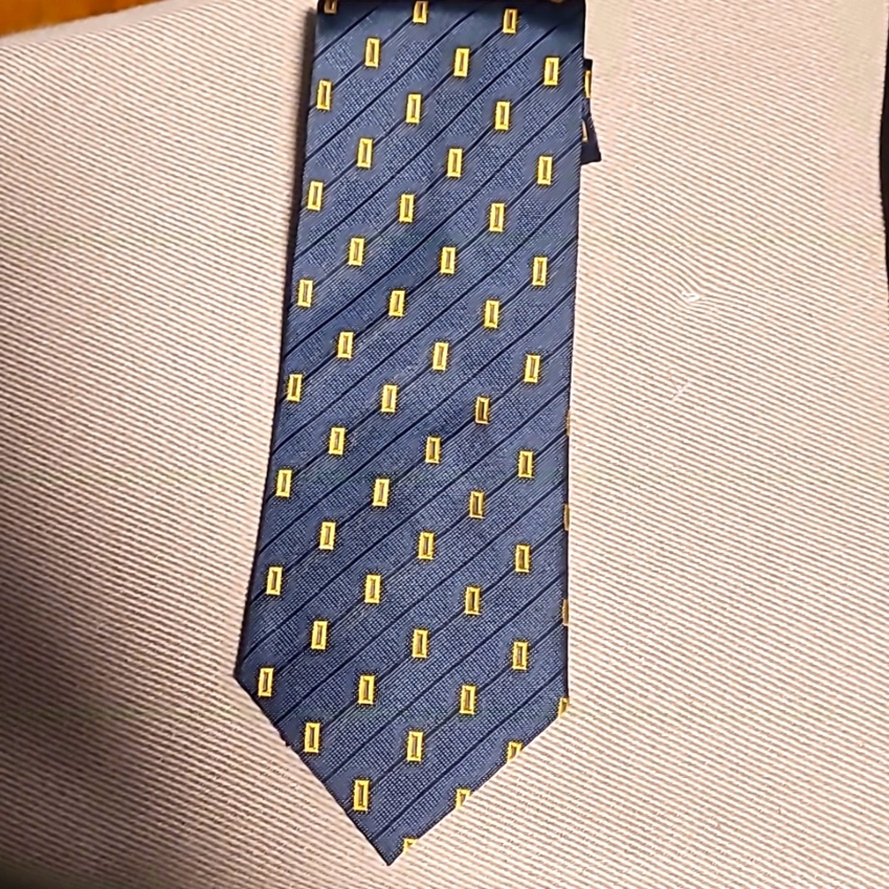 Alexis Holt - Milan- Paris- London- New York men's neck tie dark grey with gold